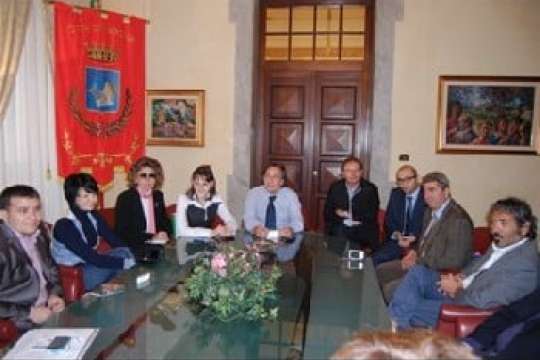 MARSALA, DELEGAZIONE DEL KAZAKISTAN RICEVUTA A PALAZZO MUNICIPALE
