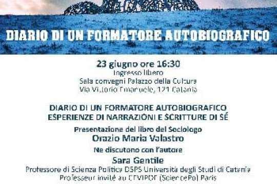 CATANIA: DIARIO DI UN FORMATORE AUTOBIOGRAFICO
