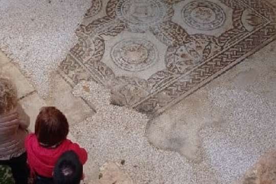MARSALA, I MOSAICI SOTTO IL TEATRO